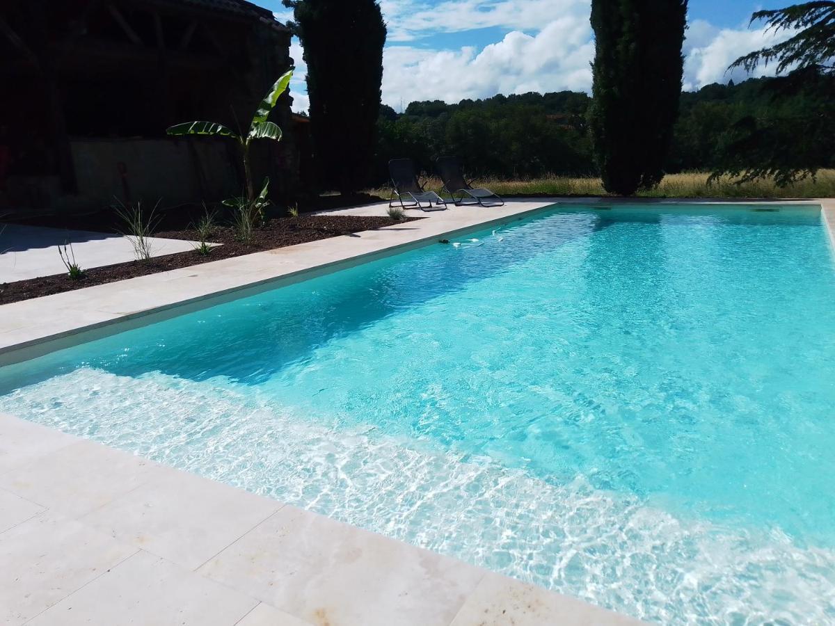 Gite Lot'Ivier Piscine Nature Lot Montayral Εξωτερικό φωτογραφία